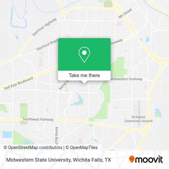 Midwestern State University Map How To Get To Midwestern State University In Wichita Falls By Bus?