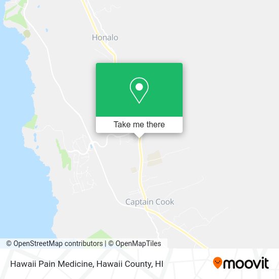 ¿Cómo llegar a Hawaii Pain Medicine en Kealakekua en autobús?