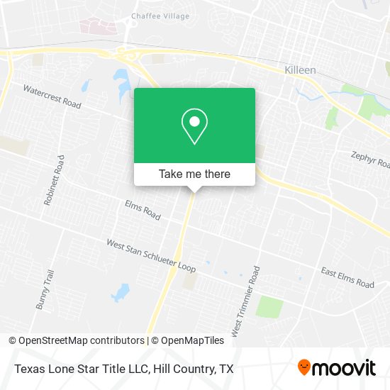 ¿Cómo llegar a Texas Lone Star Title LLC en Bell en Autobús?