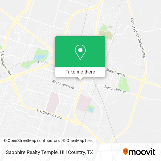 How to get to Sapphire Realty Temple in Bell by Bus?