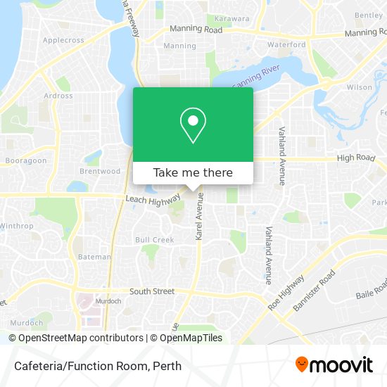 Convention Centre Car Park Map Western Australia, Australia
