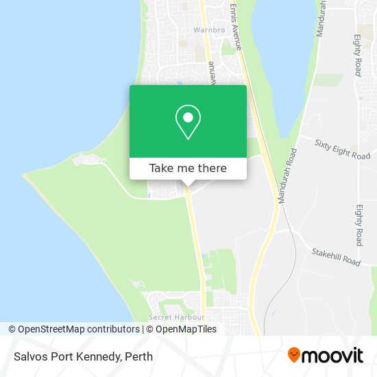 How to get to Salvos Port Kennedy by Bus or Train?