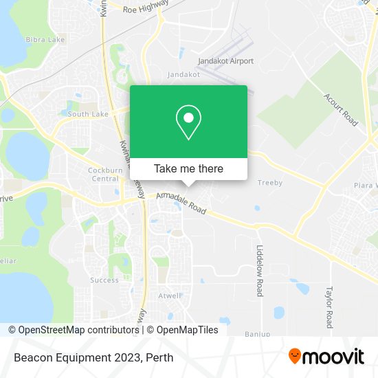How to get to Beacon Equipment 2023 in Jandakot by Bus or Train?