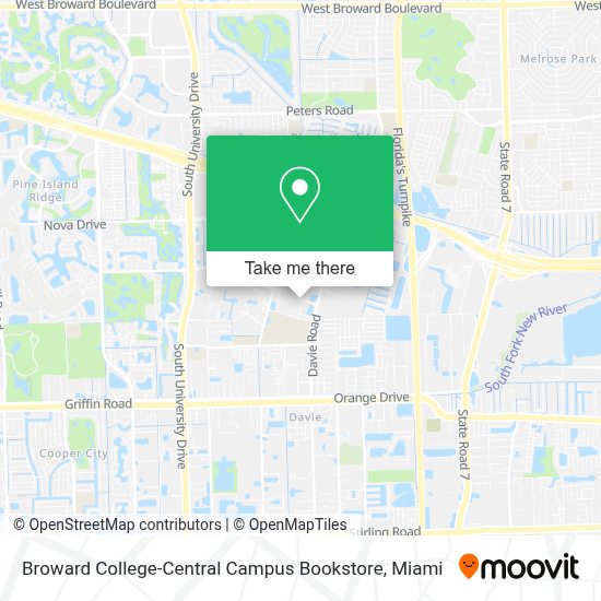 How to get to Broward College-Central Campus Bookstore in.