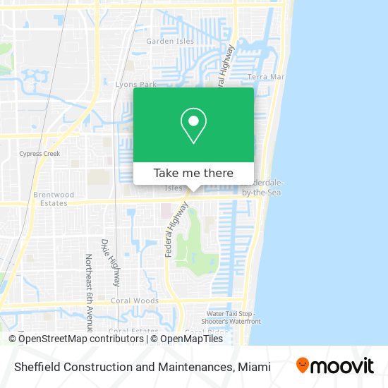 ¿Cómo llegar a Sheffield Construction and Maintenances en Fort