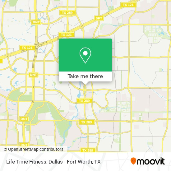 Comment aller à Life Time Fitness à Plano en Bus ou Tram ? Moovit
