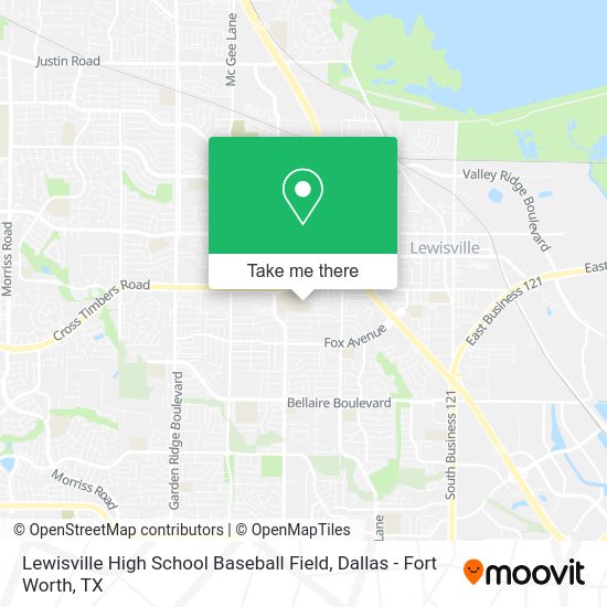 ¿Cómo llegar a Lewisville High School Baseball Field en Autobús, Tren