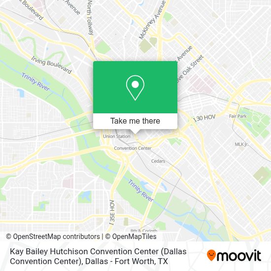 ¿Cómo llegar a Kay Bailey Hutchison Convention Center (Dallas