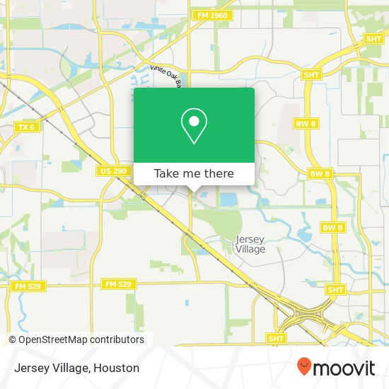 How to get to Jersey Village by bus?