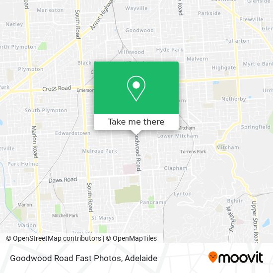 How to get to Goodwood Road Fast Photos in Colonel Light Gardens by Bus