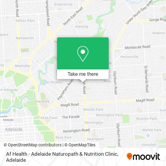 How to get to Af Health Adelaide Naturopath & Nutrition Clinic in