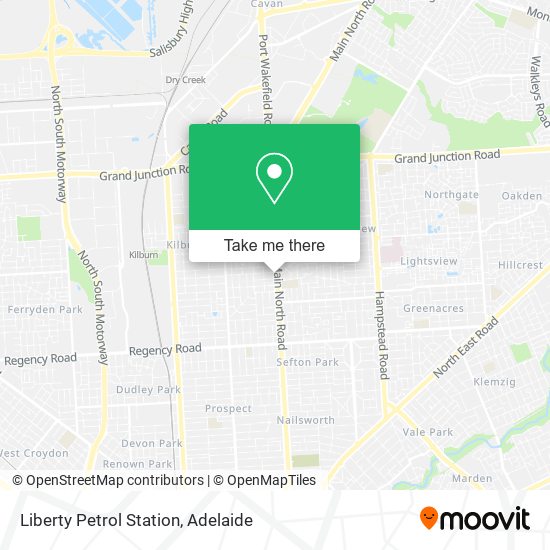 How to get to Liberty Petrol Station in Blair Athol by Bus or Train?