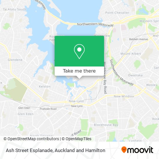 How to get to Ash Street Esplanade in Avondale West by Bus?