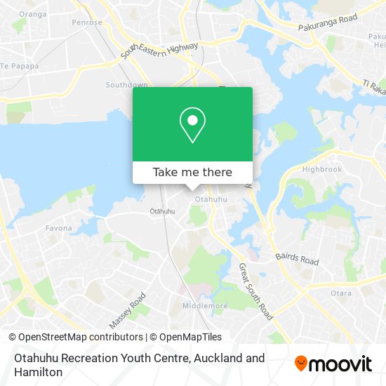 How to get to Otahuhu Recreation Youth Centre in Otahuhu West by Bus or