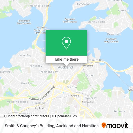 How to get to Smith & Caughey's Building in Auckland Central West by