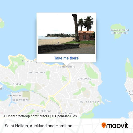 St Heliers Auckland Map How To Get To Saint Heliers In St Heliers By Bus Or Train?
