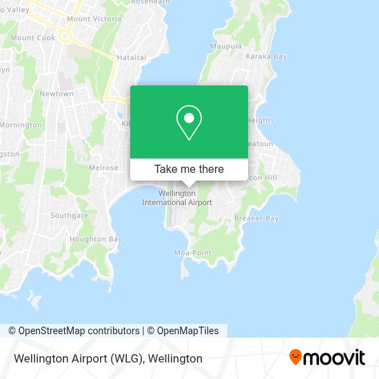 How to get to Wellington Airport (WLG) in Lyall BayAirportMoa Point