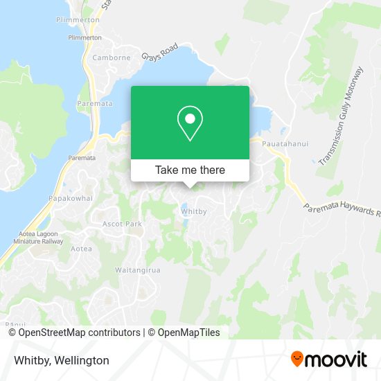 How to get to Whitby in Discovery by train or bus?