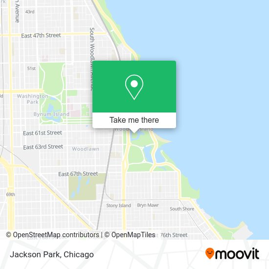 How to get to Jackson Park in Chicago by bus, Chicago 'L' or train?