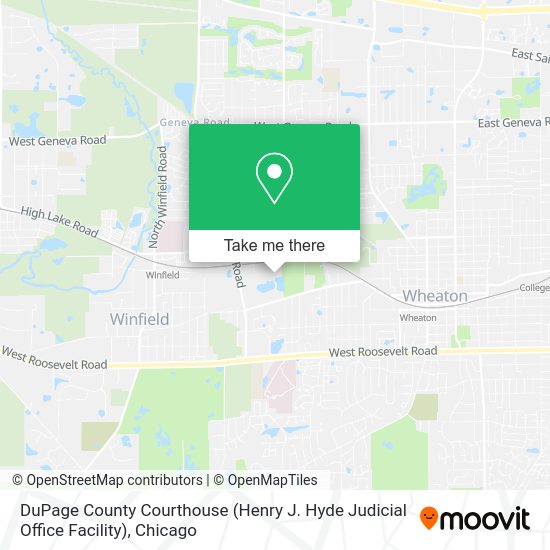 How to get to DuPage County Courthouse (Henry J. Hyde Judicial Office
