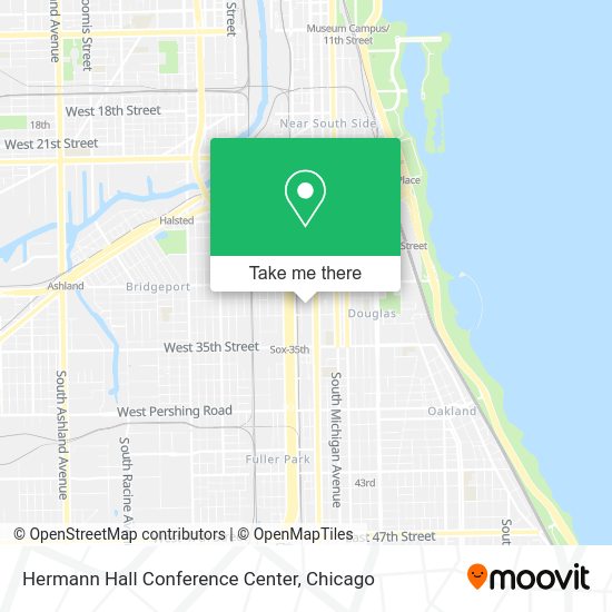 How to get to Hermann Hall Conference Center in Chicago by bus, Chicago