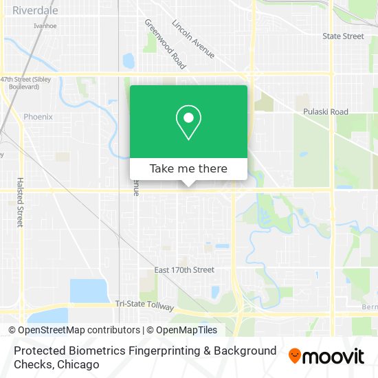 ¿Cómo llegar a Protected Biometrics Fingerprinting & Background Checks