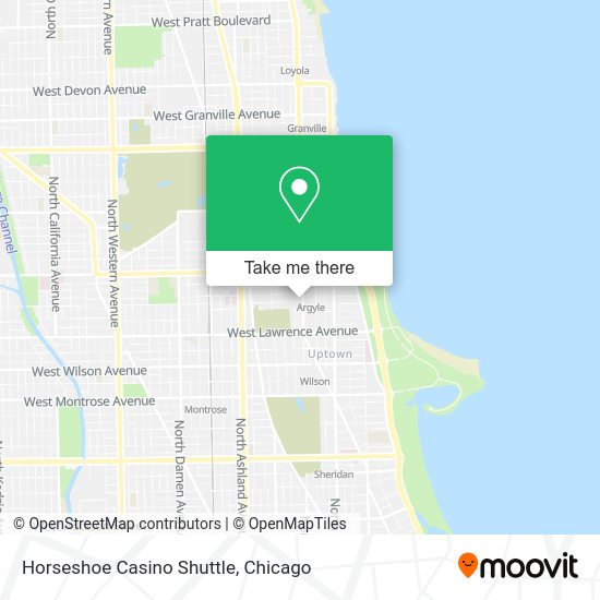 How to get to Horseshoe Casino Shuttle in Chicago by Chicago 'L', bus