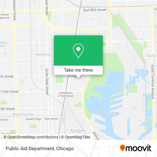 ¿Cómo llegar a Public Aid Department en Chicago en Autobús, Tren o