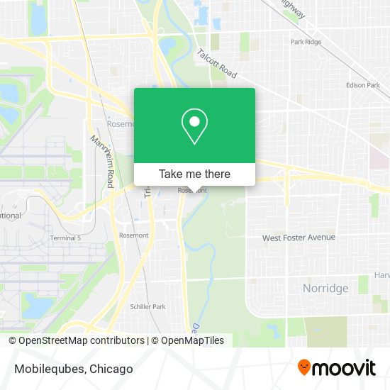 ¿Cómo llegar a Mobilequbes en Rosemont en Autobús, Tren o Chicago 'L'?