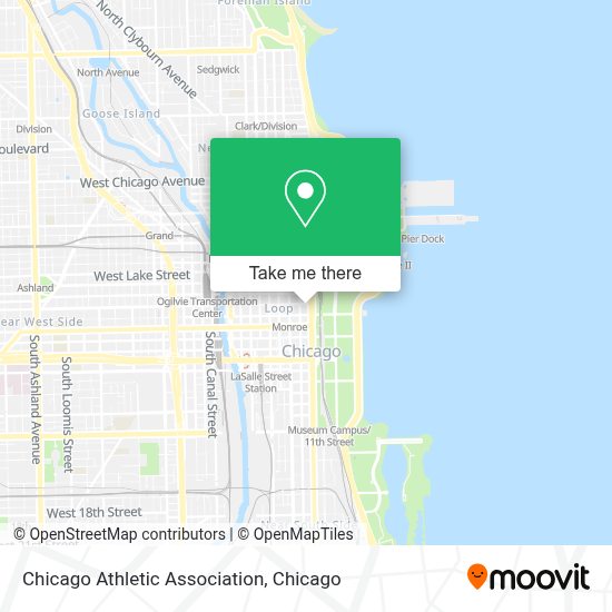 How to get to Chicago Athletic Association in Chicago by Bus, Chicago