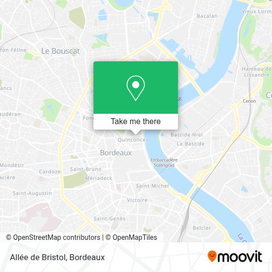 How To Get To Allee De Bristol In Bordeaux By Bus Or Light Rail