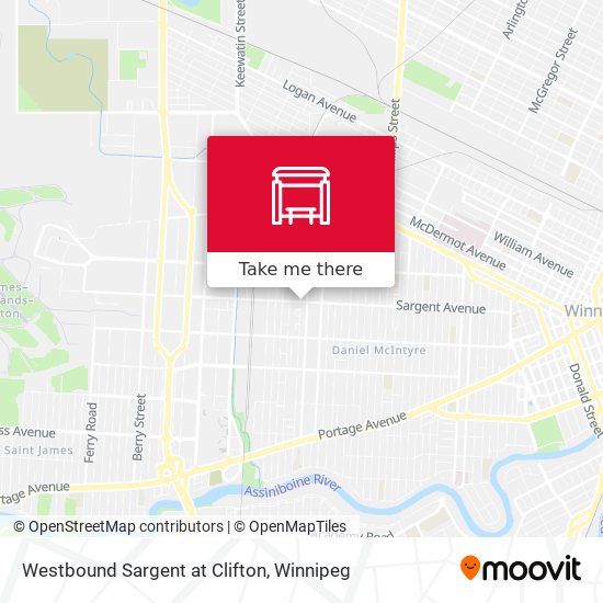 Westbound Sargent at Clifton arrêt Itinéraires, horaires et tarifs