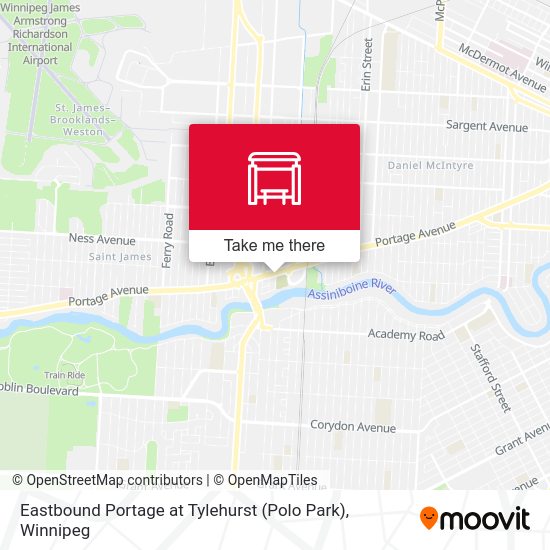 Eastbound Portage at Tylehurst (Polo Park) Routes, Schedules, and Fares