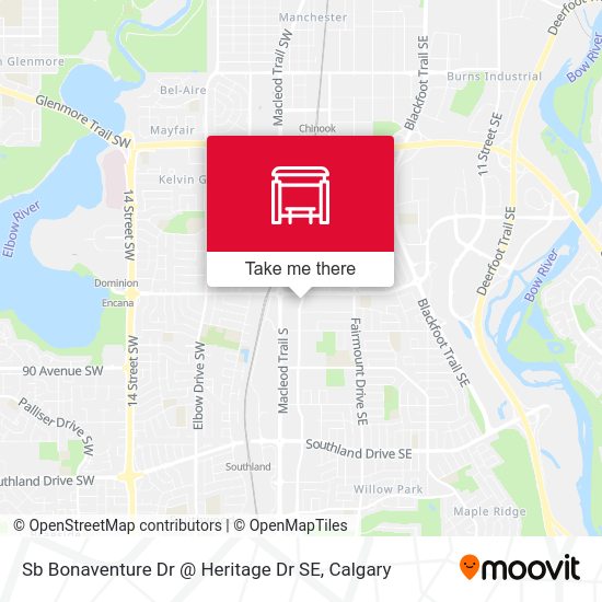 Sb Bonaventure Dr Heritage Dr SE arrêt Itinéraires, horaires et tarifs