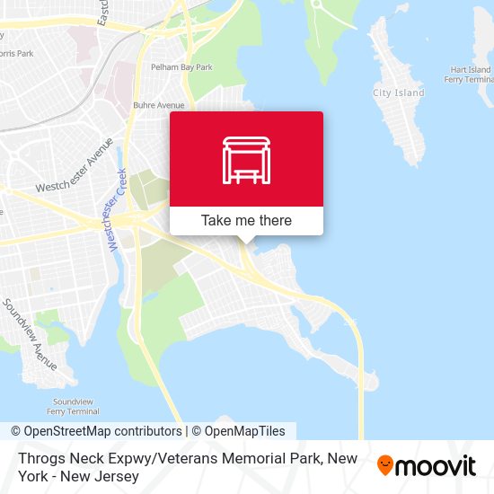 Throgs Neck Expwy / Veterans Memorial Park parada Rutas, horarios y