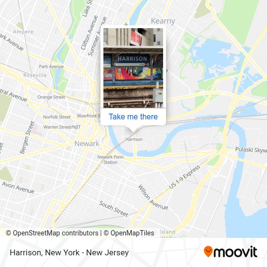 Harrison station Routes, Schedules, and Fares