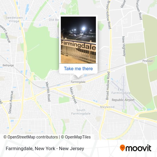 Farmingdale station Routes, Schedules, and Fares