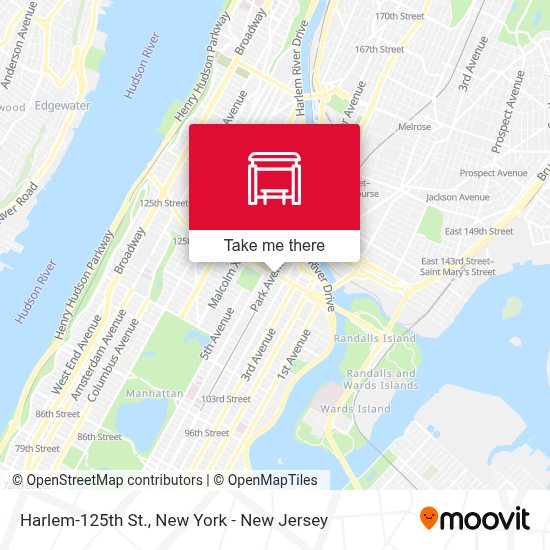 125Th Street New York Map How to get to Harlem125th St. in Manhattan by Subway, Train or Bus?