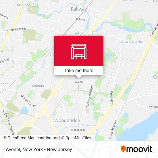 Avenel station Routes, Schedules, and Fares
