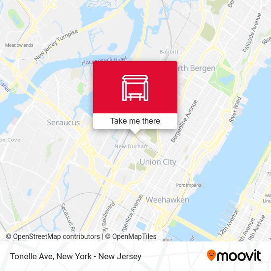 Hudson Bergen Light Rail Tonnelle Ave Station Parking Shelly Lighting