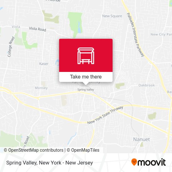 Spring Valley station Routes, Schedules, and Fares