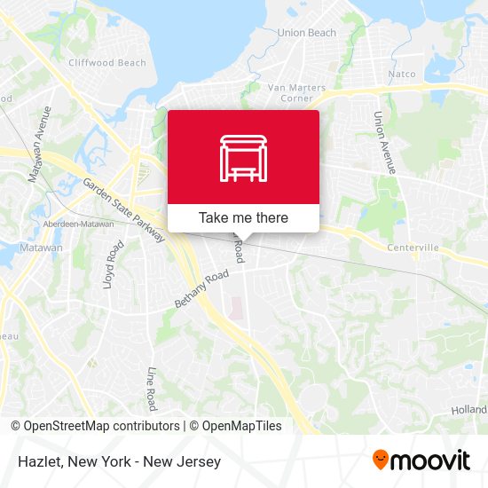 Hazlet station Routes, Schedules, and Fares