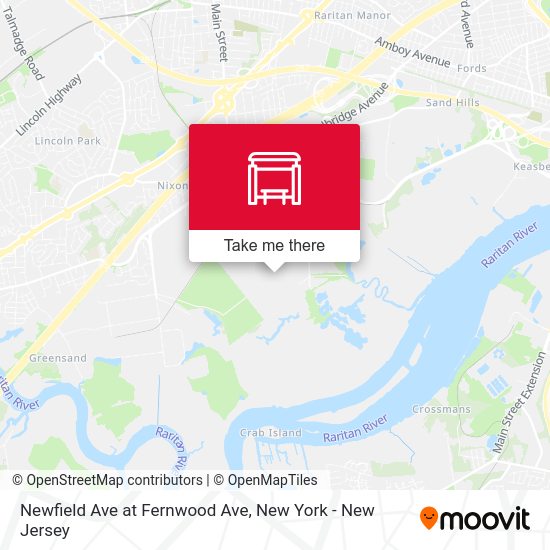 Newfield Ave at Fernwood Ave parada Rutas, horarios y tarifas