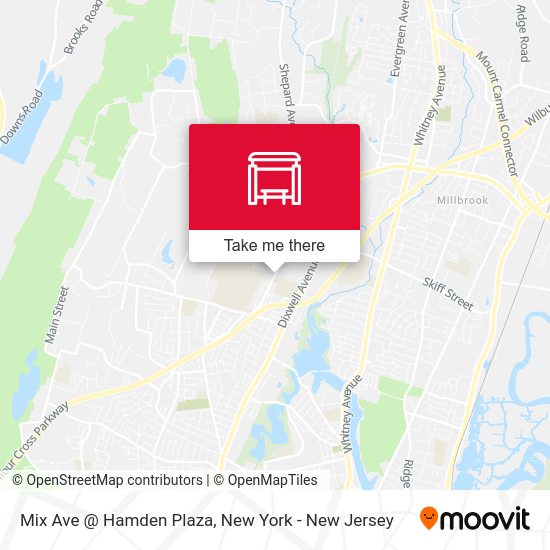 Mix Ave Hamden Plaza parada Rutas, horarios y tarifas