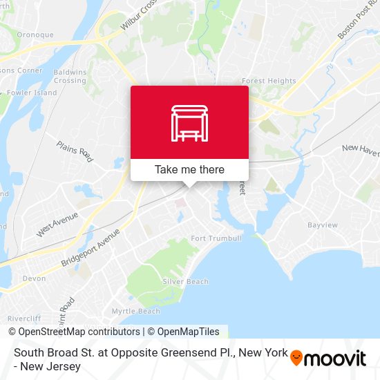 ¿Cómo llegar a South Broad St. at Opposite Greensend Pl. en Milford, Ct