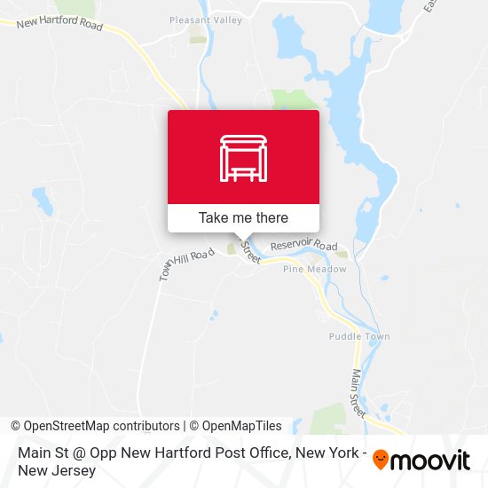 Main St Opp New Hartford Post Office parada Rutas, horarios y tarifas