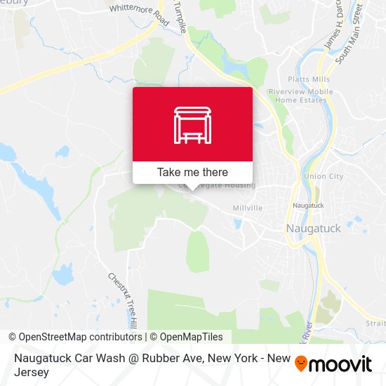 Naugatuck Car Wash Rubber Ave stop Routes, Schedules, and Fares