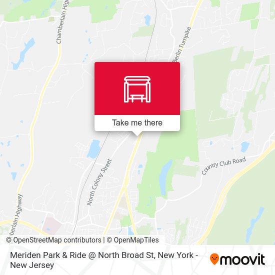 Meriden Park & Ride North Broad St parada Rutas, horarios y tarifas