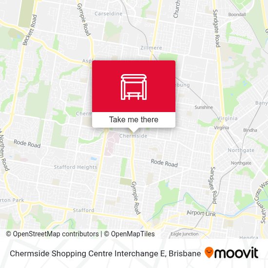 Chermside Shopping Centre Interchange E stop Routes, Schedules, and Fares