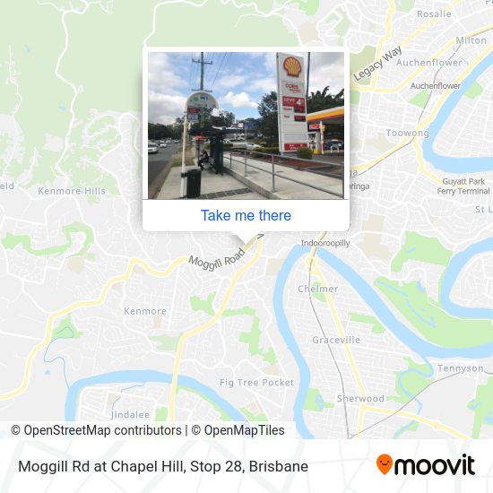 Moggill Rd at Chapel Hill, Stop 28 Routes, Schedules, and Fares